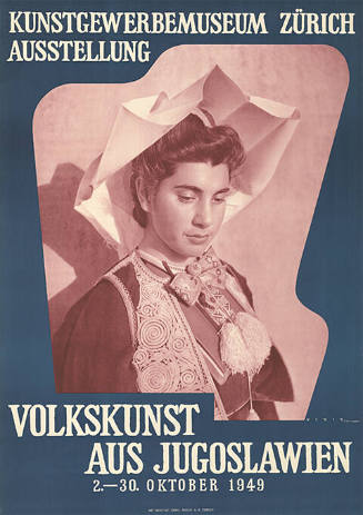 Volkskunst aus Jugoslawien, Kunstgewerbemuseum Zürich