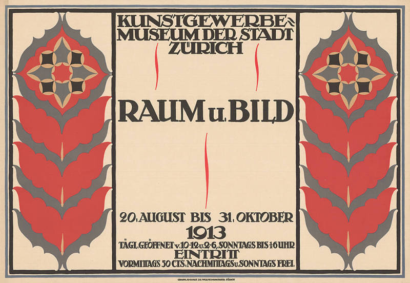 Raum und Bild, Kunstgewerbemuseum der Stadt Zürich