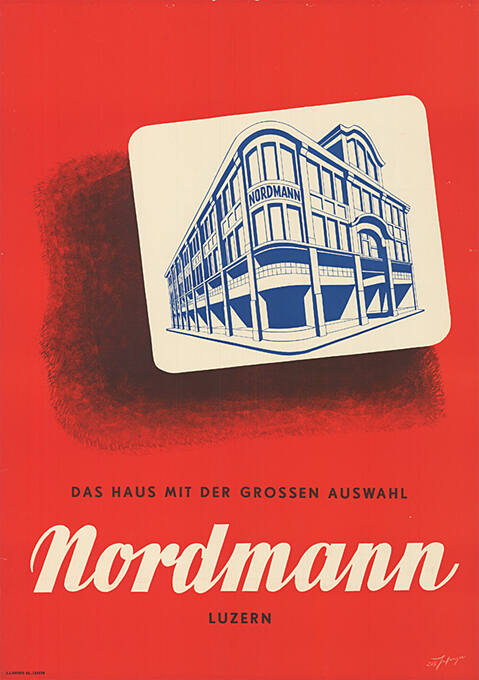 Das Haus mit der grossen Auswahl, Nordmann, Luzern