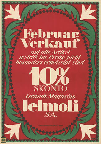 Februar-Verkauf, 10% Skonto, Jelmoli