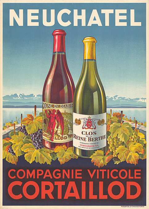 Neuchâtel, Compagnie viticole Cortaillod