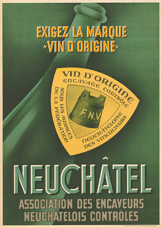 Exigez la marque „Vin d’origine“, Neuchâtel