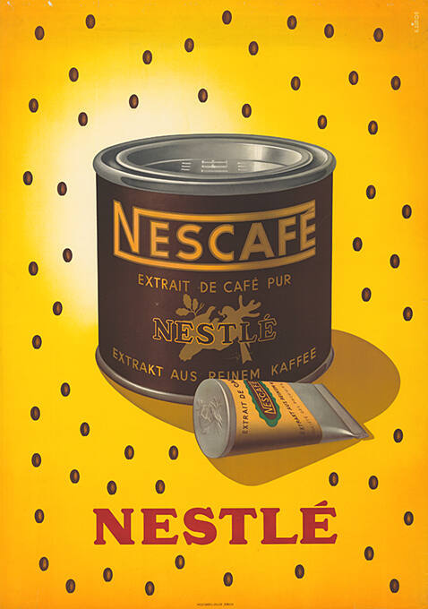 Nescafé, Extrakt aus reinem Kaffee, Nestlé