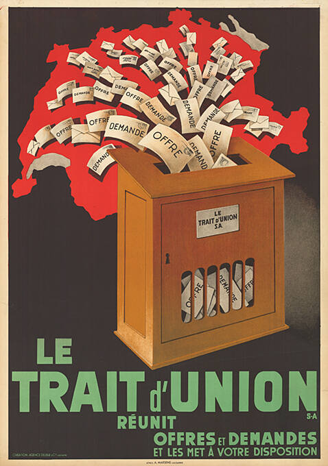 Le trait d’union réunit offres et demandes et les met à votre disposition