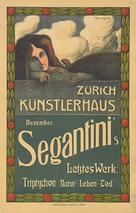 Zürich Künstlerhaus, Segantini’s Letztes Werk