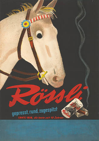 Rössli, gepresst, rund, zugespitzt