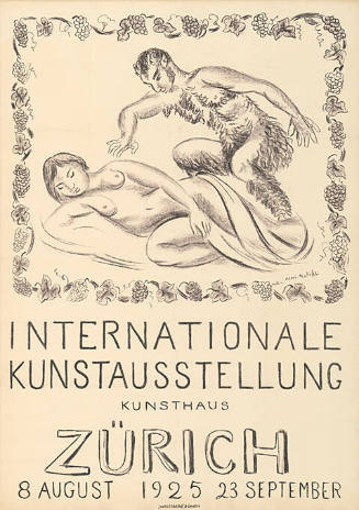 Internationale Kunstausstellung, Kunsthaus Zürich