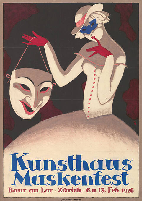 Kunsthaus-Maskenfest, Baur au Lac, Zürich