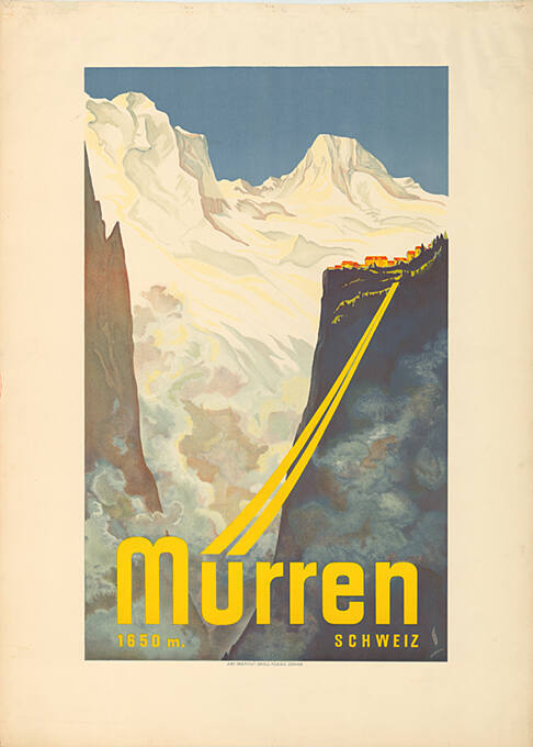 Mürren, 1650 m. Schweiz