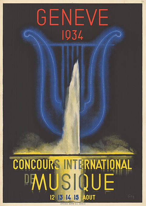 Concours international de musique, Genève