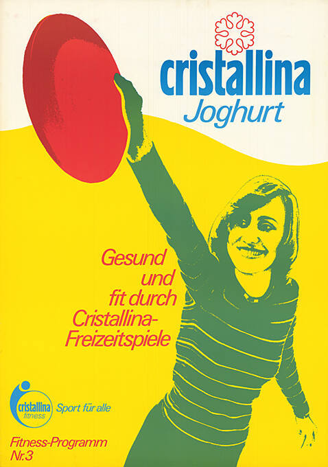 Cristallina Joghurt, Gesund und fit durch Cristallina-Freizeitspiele, Fitnessprogramm Nr. 3