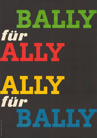 Bally für Ally, Ally für Bally