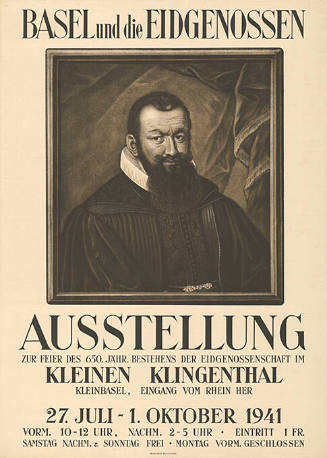 Basel und die Eidgenossen, Ausstellung, Kleines Klingenthal