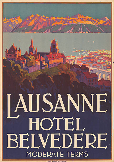 Lausanne, Hotel Belvedere