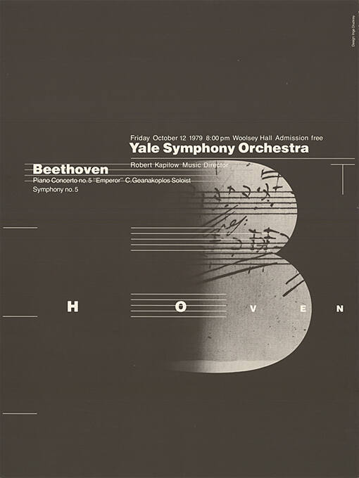 Yale Symphony Orchestra, Beethoven