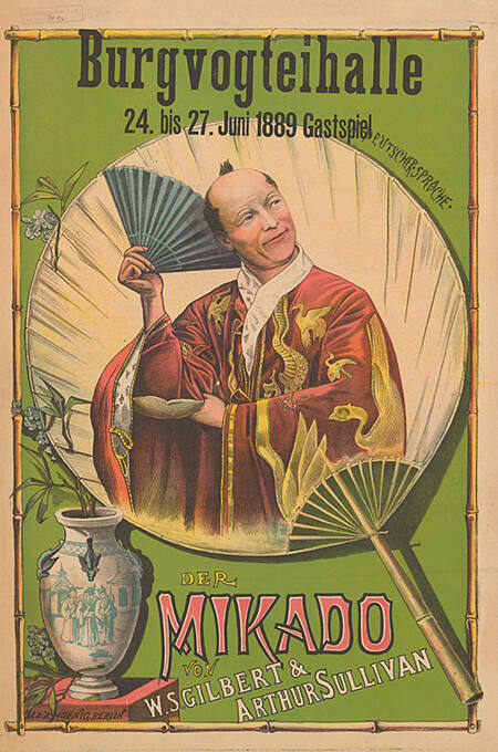 Der Mikado, W.S. Gilbert & Arthur Sullivan, Burgvogteihalle, Basel