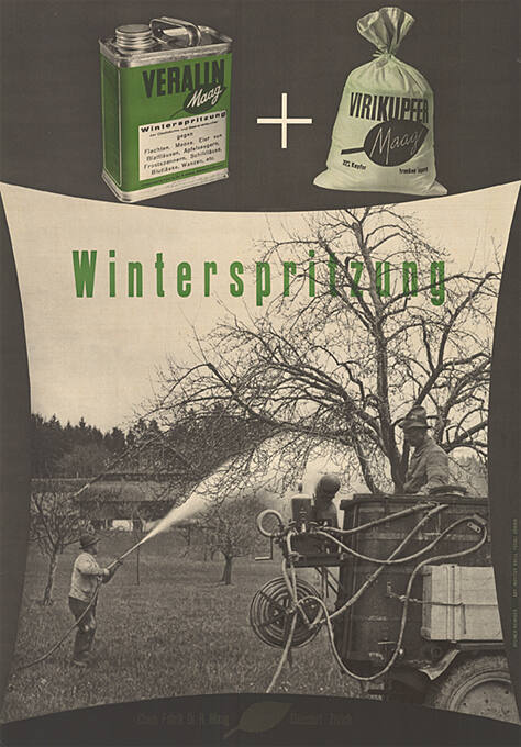 Winterspritzung, Veralin + Virikupfer, Maag