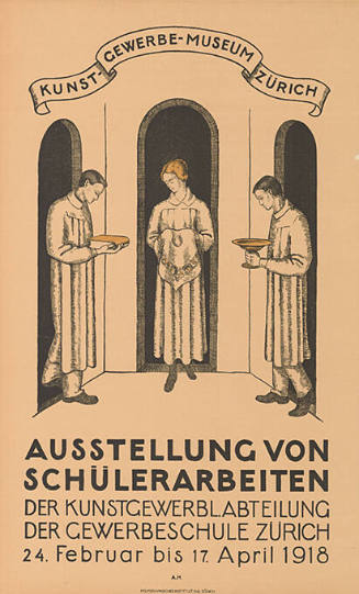 Ausstellung von Schülerarbeiten der kunstgewerbl. Abt. der Gewerbeschule, Kunstgewerbemuseum Zürich