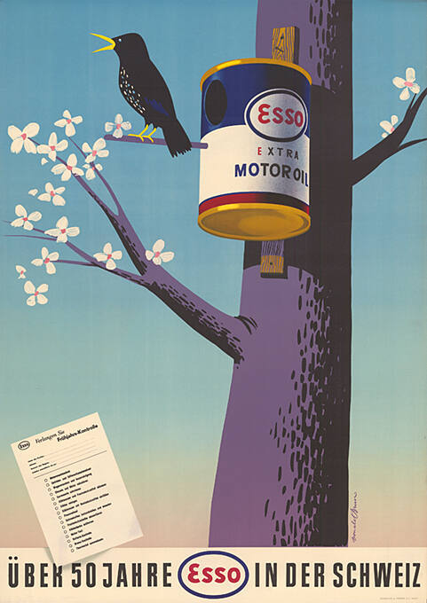 Esso, Extra Motor Oil, über 50 Jahre Esso in der Schweiz