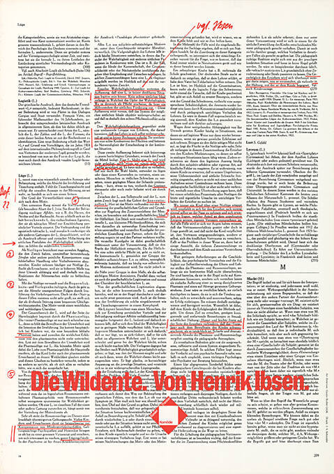 Die Wildente. von Henrik Ibsen. Komödie