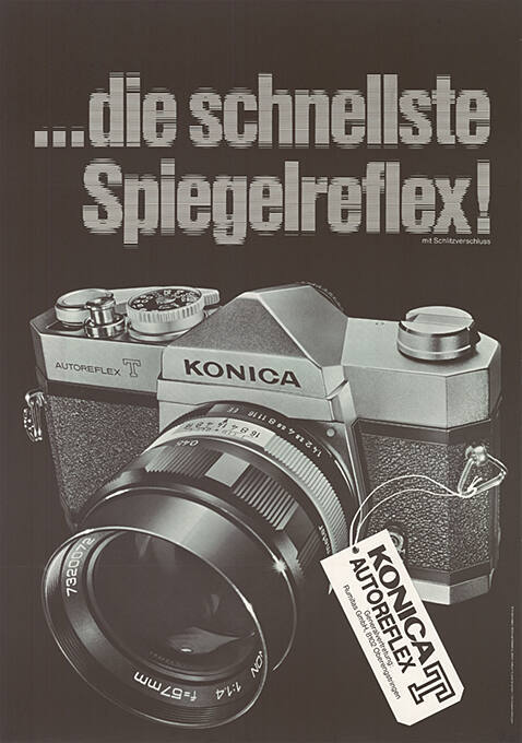 …die schnellste Spiegelreflex! Konica