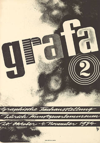 Grafa 2, Graphische Fachausstellung, Kunstgewerbemuseum Zürich