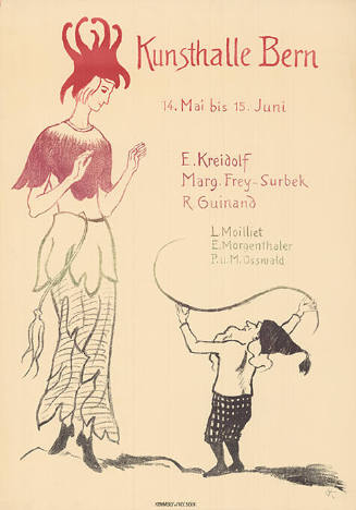 E. Kreidolf, Marg. Frey-Surbek, R. Guinand, Kunsthalle Bern