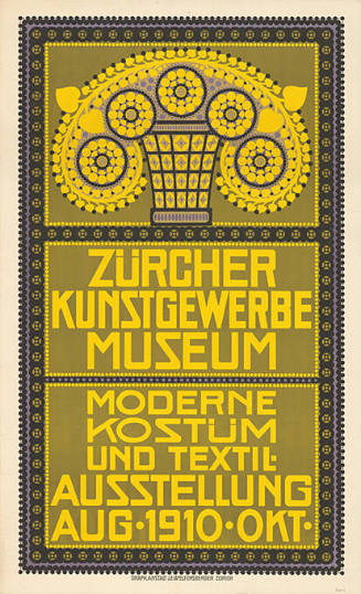 Moderne Kostüm und Textil-Ausstellung, Zürcher Kunstgewerbemuseum