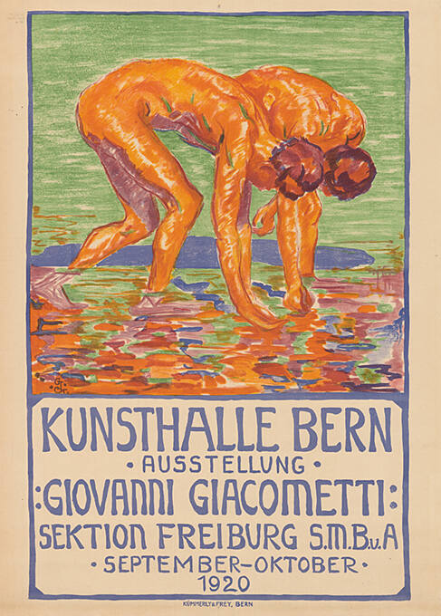 Giovanni Giacometti, Ausstellung, Sektion Freiburg SMBA, Kunsthalle Bern