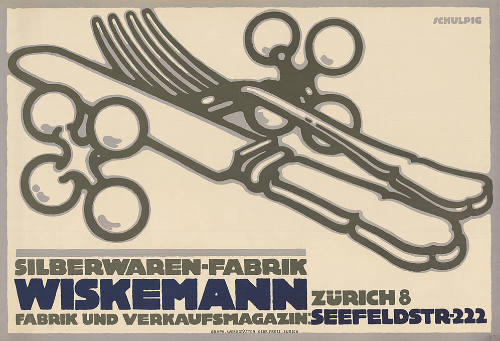 Silberwaren-Fabrik, Wiskemann, Zürich