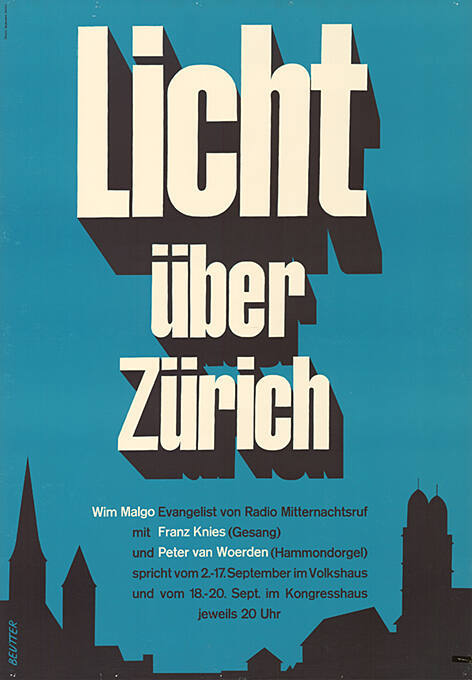 Licht über Zürich