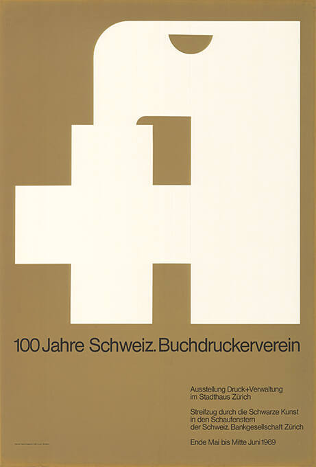 100 Jahre Schweiz. Buchdruckerverein