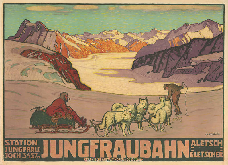 Jungfraubahn, Station Jungfraujoch, Aletschgletscher