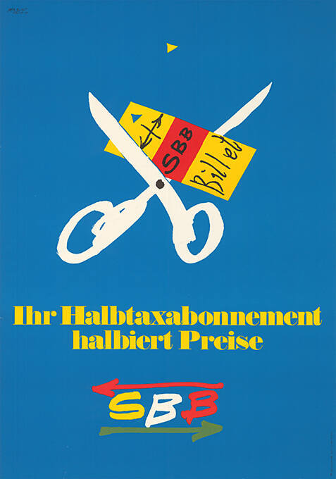 Ihr Halbtaxabonnement halbiert Preise, SBB