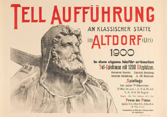 Tell Aufführung an klassischer Stätte in Altdorf (Uri)