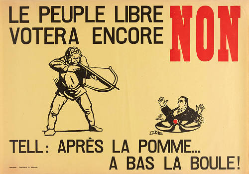 Le peuple libre votera encore Non