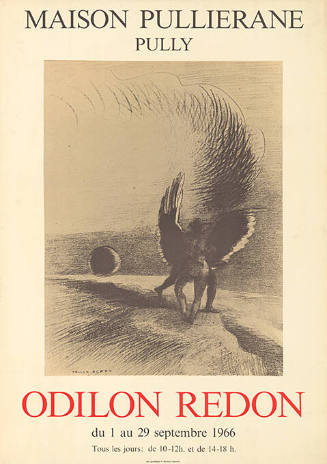 Odilon Redon, Maison Pulliérane, Pully