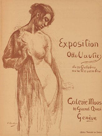 Exposition Otto Vautier, Galerie Moos Genève