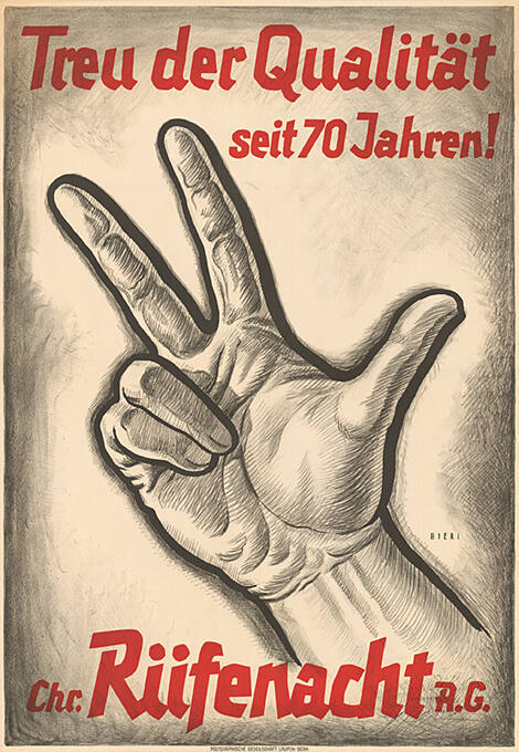 Treu der Qualität seit 70 Jahren, Chr. Rüfenacht  AG