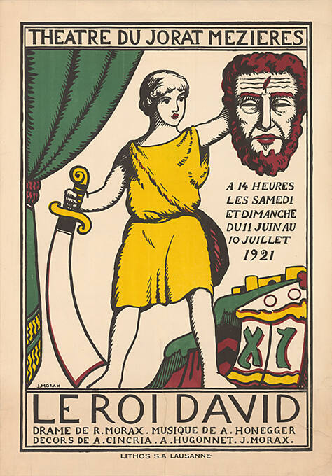 Le roi David, Théâtre du Jorat, Mézières