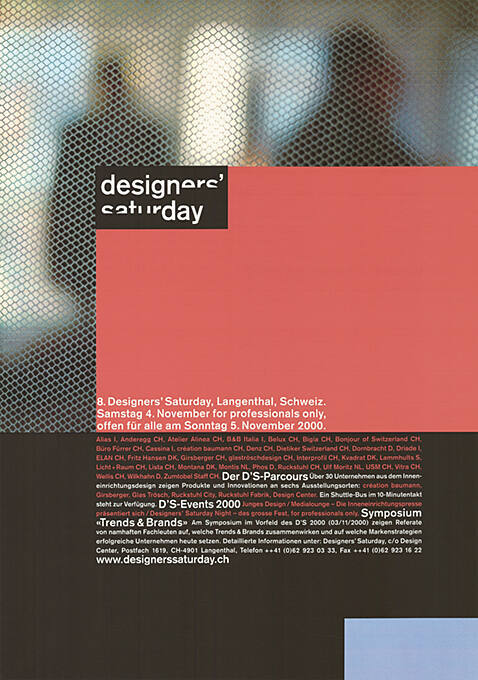 8. Designers Saturday, Langenthal