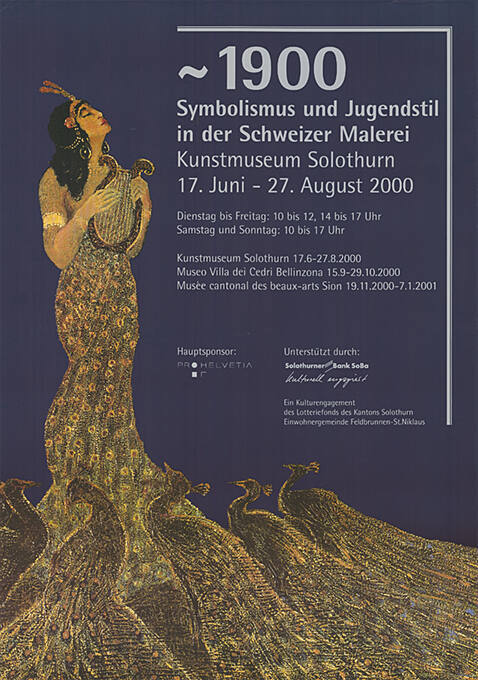 ~ 1900, Symbolismus und Jugendstil in der Schweizer Malerei, Kunstmuseum Solothurn