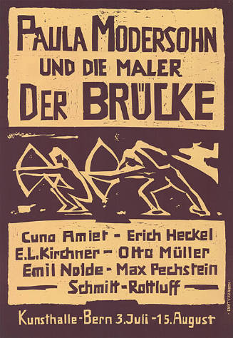 Paula Modersohn und die Maler der Brücke, Kunsthalle Bern