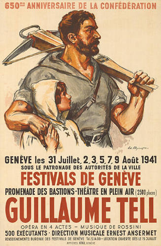 Festivals de Genève, Guillaume Tell, Promenade des Bastions, Genève