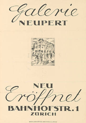 Galerie Neupert, Neu Eröffnet