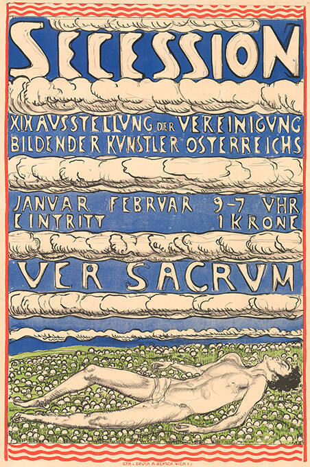 Secession, XIX. Ausstellung der Vereinigung Bildender Künstler Österreichs, Ver Sacrum