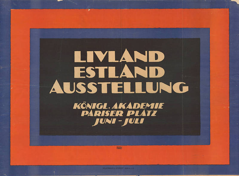 Livland, Estland, Austellung, Königl. Akademie