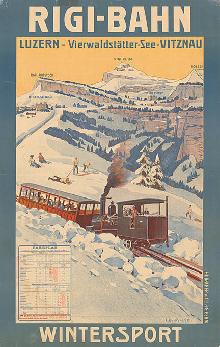 Rigi-Bahn, Wintersport