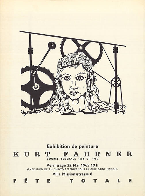 Kurt Fahrner, Fête totale, Villa Missionsstrasse 8, Basel