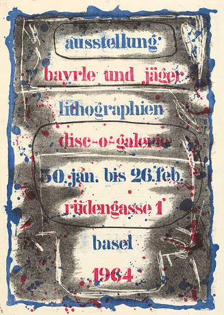 Bayrle und Jäger, Lithographien, Disc-o-Galerie, Basel